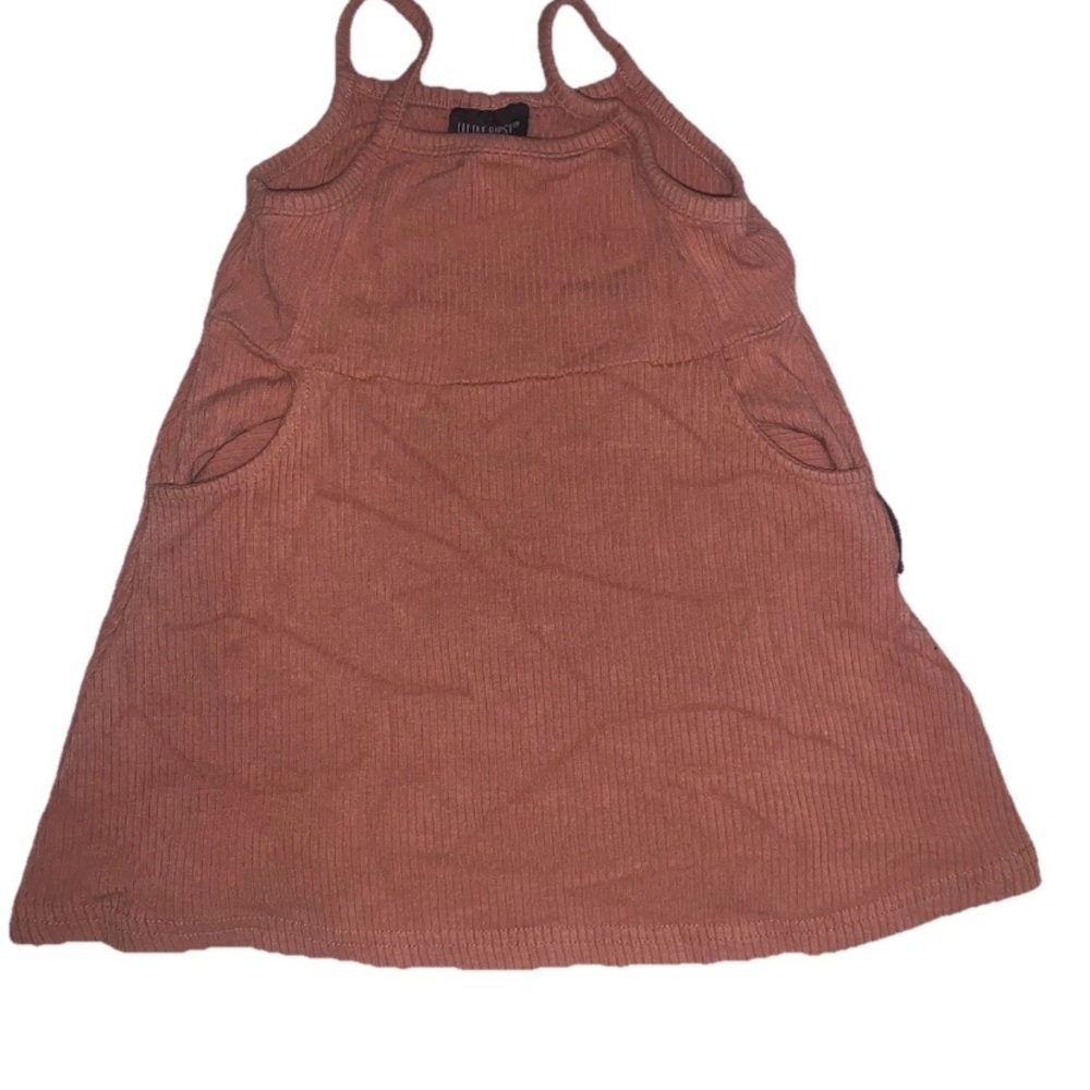 Little Bipsy Baby Girls rust Sleeveless Dress